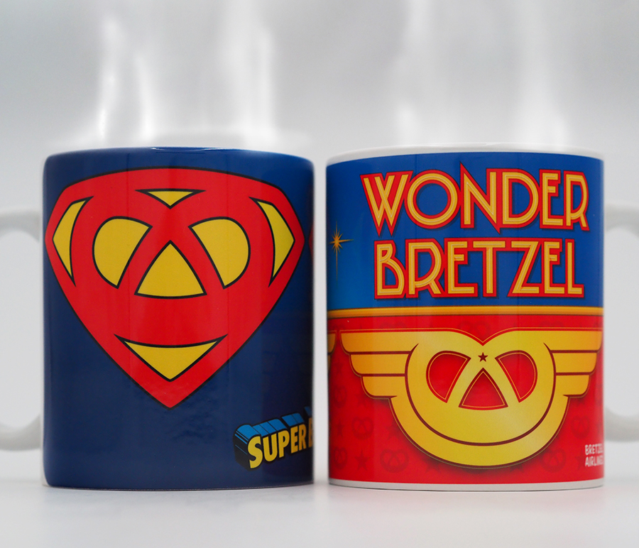 Mugs Bretzel Airlines